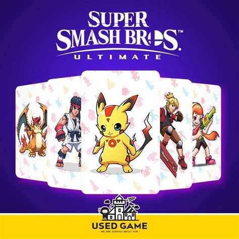 super smash bros nfc cards|Super Smash Bros. Ultimate for the Nintendo Switch system.